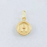 Dije Letra H 0.6gr / 1.9cm / Oro Amarillo 18K