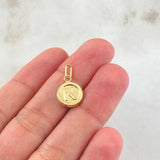 Dije Letra K 0.6gr / 1.9cm / Oro Amarillo 18K *