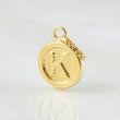 Dije Letra k 0.6gr / 1.7cm / Oro Amarillo 18K