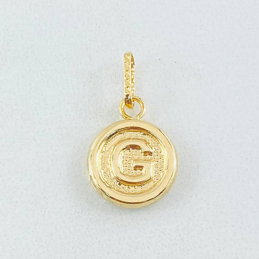 Dije Letra G 0.5gr / 1.9cm / Oro Amarillo 18K