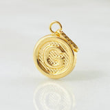 Dije Letra G 0.5gr / 1.9cm / Oro Amarillo 18K