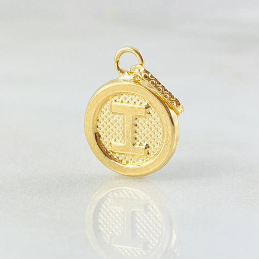 Dije Letra I 0.5gr / 1.7cm / Oro Amarillo 18K