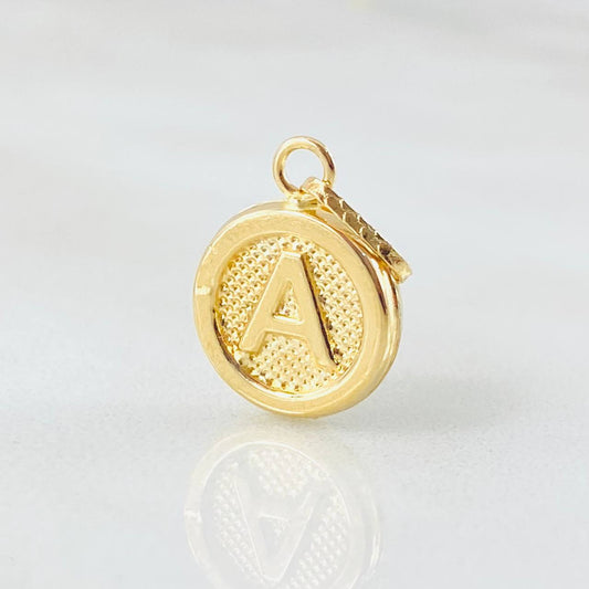 Dije Letra A 0.6gr / 1.9cm / Oro Amarillo 18K