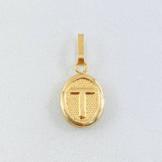 Dije Letra T 0.55gr / 1.9cm / Oro Amarillo 18K ©