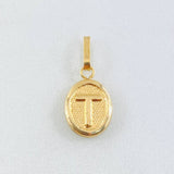 Dije Letra T 0.55gr / 1.9cm / Oro Amarillo 18K ©