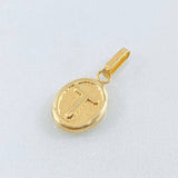 Dije Letra T 0.55gr / 1.9cm / Oro Amarillo 18K ©