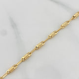 Pulso Rustica Tornillo 3.75 g / 21 cm / 1.2 mm Oro Amarillo 18K