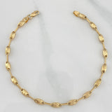 Pulso Rustico Paris 3.9 g / 21 cm / 1.2 mm Oro Amarillo 18K