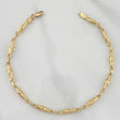 Pulso Rustica Dubai 4.1 g / 22 cm / 1.15 mm Oro Amarillo 18K