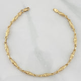 Pulso Rustica Dubai 4.1 g / 22 cm / 1.15 mm Oro Amarillo 18K