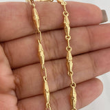 Pulso Rustica Dubai 4.1 g / 22 cm / 1.15 mm Oro Amarillo 18K