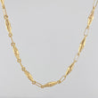 Cadena Rustica Dubai 10.5 g / 61.5 cm / 1.1 mm Oro Amarillo 18K