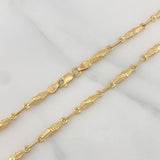 Cadena Rustica Dubai 10.5 g / 61.5 cm / 1.1 mm Oro Amarillo 18K
