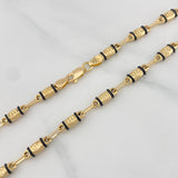 Cadena Rustica Tornillo 12.25 g / 60.5 cm / 1.8 mm Oro Amarillo 18K
