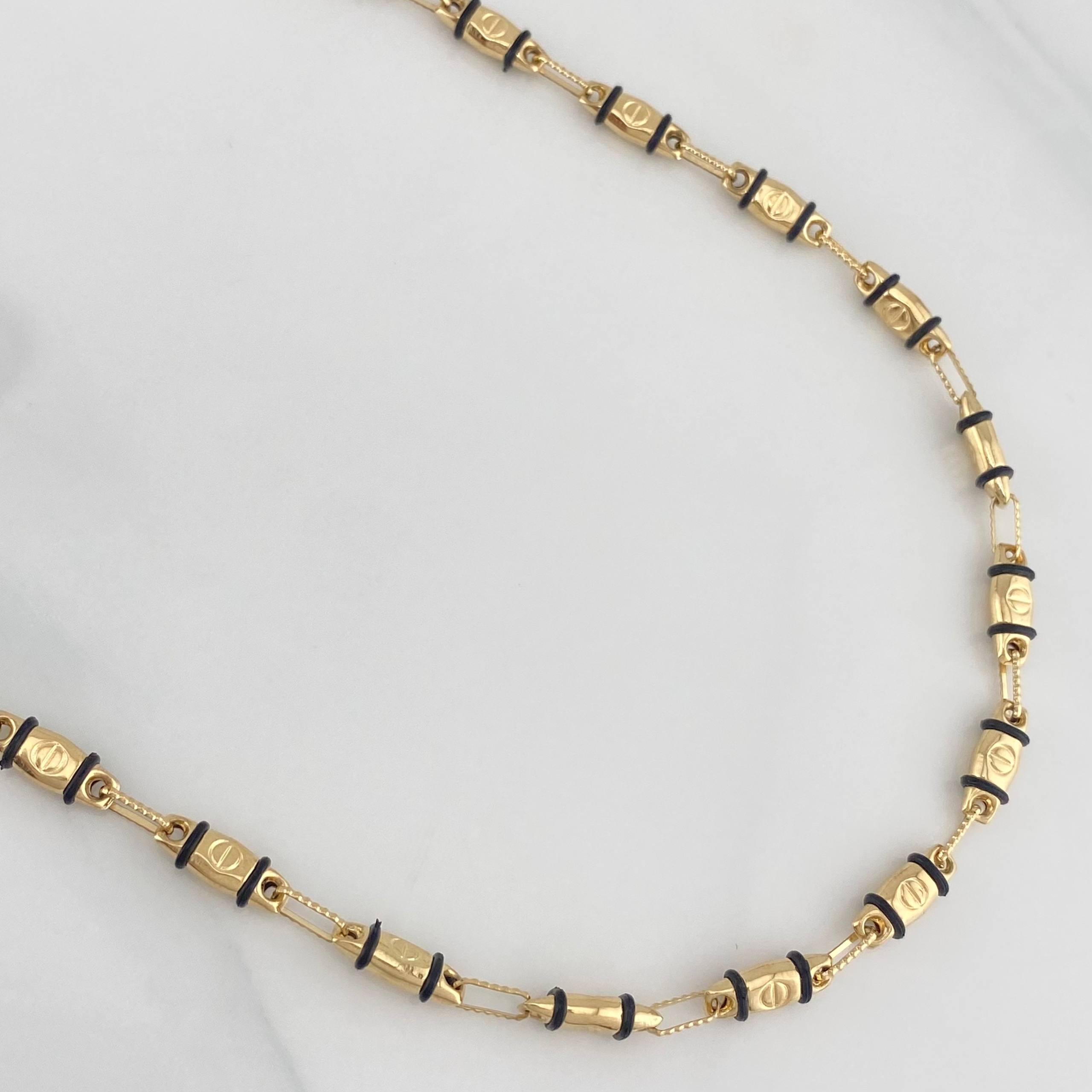 Cadena Rustica Tornillo 12.25 g / 60.5 cm / 1.8 mm Oro Amarillo 18K