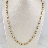 Cadena Rustica Tornillo 12.25 g / 60.5 cm / 1.8 mm Oro Amarillo 18K