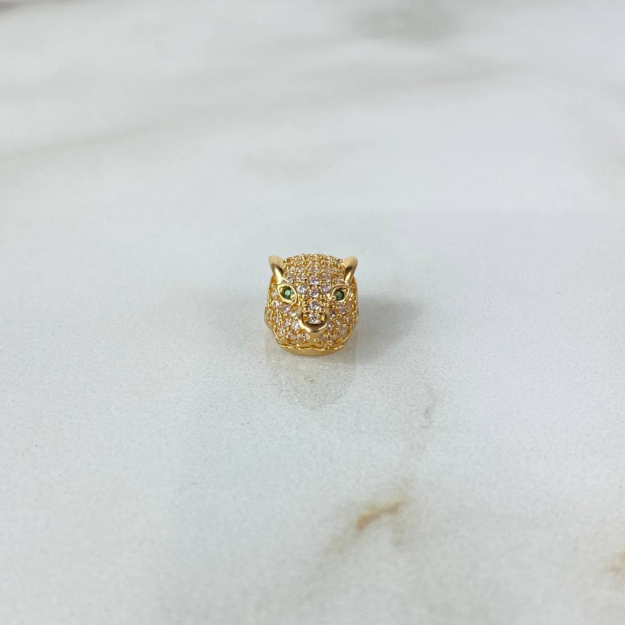 Herraje Pantera 1.7gr / 1cm / Circones Blancos verdes Oro Amarillo ©