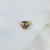 Herraje Pantera 1.95gr / 1.2cm / Circones Blancos Negros Oro Amarillo ©