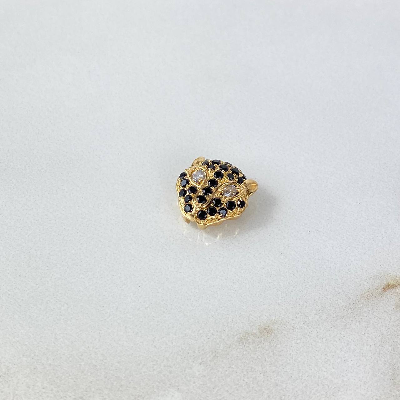 Herraje Pantera 1.95gr / 1.2cm / Circones Blancos Negros Oro Amarillo ©