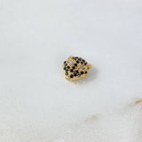 Herraje Pantera 1.95gr / 1.2cm / Circones Blancos Negros Oro Amarillo ©
