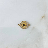 Herraje Corona RX 1.45gr / 1.6cm / Circones Blancos Oro Amarillo ©