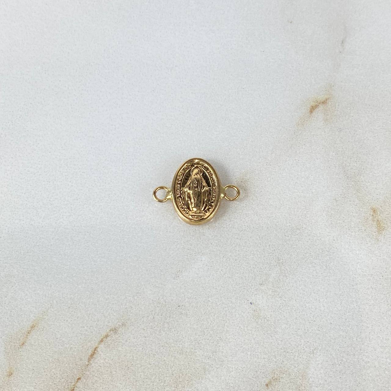 Herraje Virgen Milagrosa 0.7gr / 1.6cm / Oro Amarillo ©
