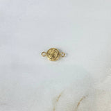 Herraje San Benito 0.4gr / 1.5cm / Troquelado Oro Amarillo ©