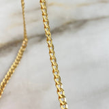Cadena Cubana 7.1gr / 60cm / 3.2mm Oro Amarillo +0 ©