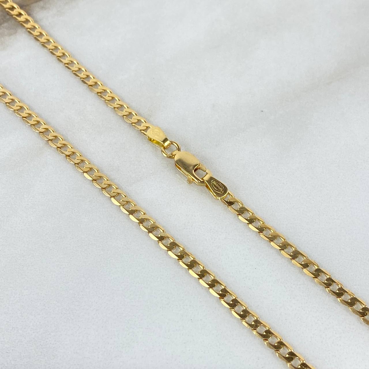 Cadena Cubana 10.5gr / 60cm / 3mm Oro Amarillo +0 ©