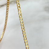 Cadena Cubana 10.5gr / 60cm / 3mm Oro Amarillo +0 ©