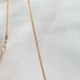 Cadena China 1.65gr / 50cm / 1mm Oro Rosa +1 ©
