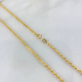 Cadena Lazo 1.8gr / 45cm / 1.8mm Oro Amarillo +3 ©