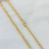Cadena Lazo 1.75gr / 45cm / 1.8mm Oro Amarillo +3 ©