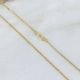 Cadena Cubana 1.3gr / 50cm / 1.6mm Oro Amarillo +1 ©