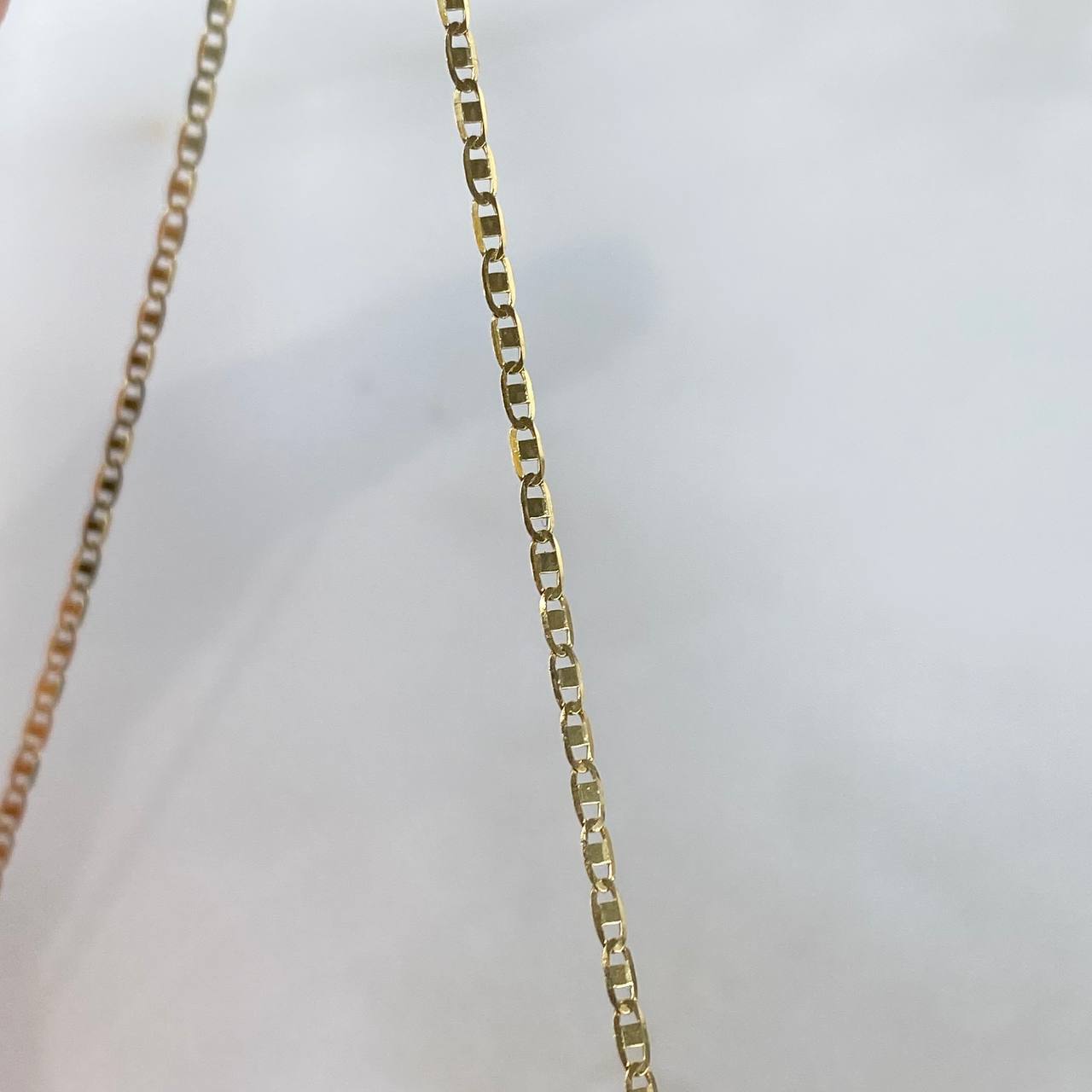 Cadena Plana 1.4gr / 45cm / 1.3mm Oro Amarillo +3 ©