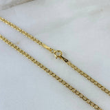 Cadena Escalera 3.3gr / 50cm / 2.2mm Oro Amarillo +3 ©