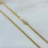 Cadena Escalera 3.85gr / 60cm / 2.2mm Oro Amarillo +3 ©