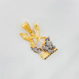 Dije San Miguel Arcángel 4.25g / 3.1cm Tres Oros 18K