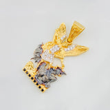 Dije San Miguel Arcángel 4.25g / 3.1cm Tres Oros 18K