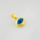 Dije Ojo Turco 1.05g / 1.6cm Oro Amarillo 18K