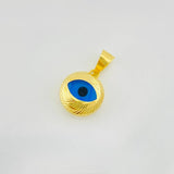 Dije Ojo Turco 1.2g / 1.6cm Oro Amarillo 18K