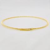 Pulso Aro Diamantado 1.95g / 17cm / 1.43mm Oro Amarillo 18K