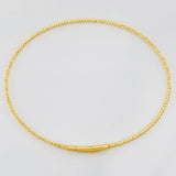 Pulso Aro Diamantado 2g / 17cm / 1.4mm Oro Amarillo 18K
