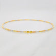 Pulso Aro Diamantado 1.75g / 17cm / 1.4mm Tres Oros 18K