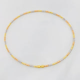 Pulso Aro Diamantado 1.75g / 17cm / 1.4mm Tres Oros 18K