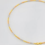 Pulso Aro Diamantado 1.75g / 17cm / 1.4mm Tres Oros 18K