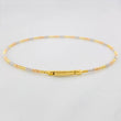 Pulso Aro Diamantado 2.05g / 18cm / 1.4mm Tres Oros 18K