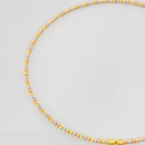 Pulso Aro Diamantado 1.75g / 17cm / 1.4mm Tres Oros 18K
