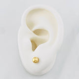 Topos Bola Lisa 0.5g / 4mm Oro Amarillo 18K