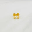 Topos Bola Lisa 0.5g / 5mm Oro Amarillo 18K